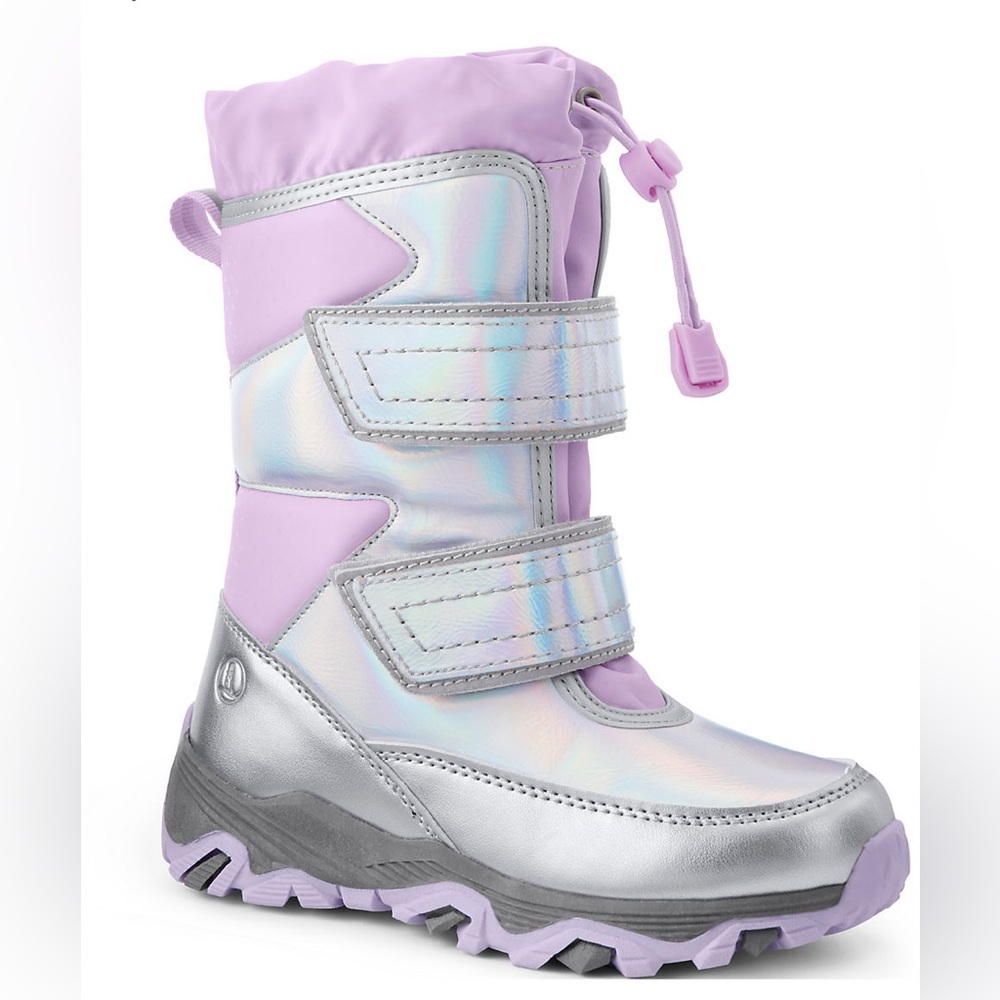 Lands End Snow Flurry Winter Boots size 4
